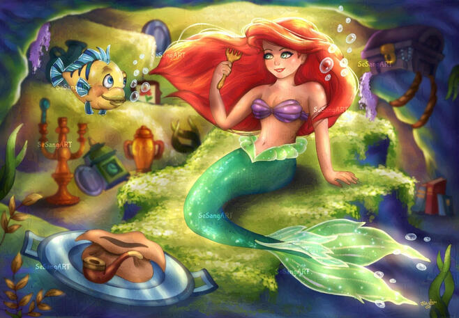 The little mermaid
